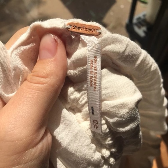 Free People Romance Off-The-Shoulder Romper - Picture 8 of 8